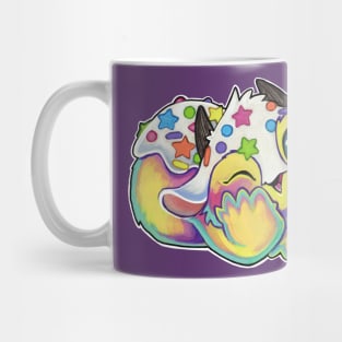 Rainbow sprinkles puffling Mug